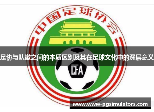 足协与队徽之间的本质区别及其在足球文化中的深层意义